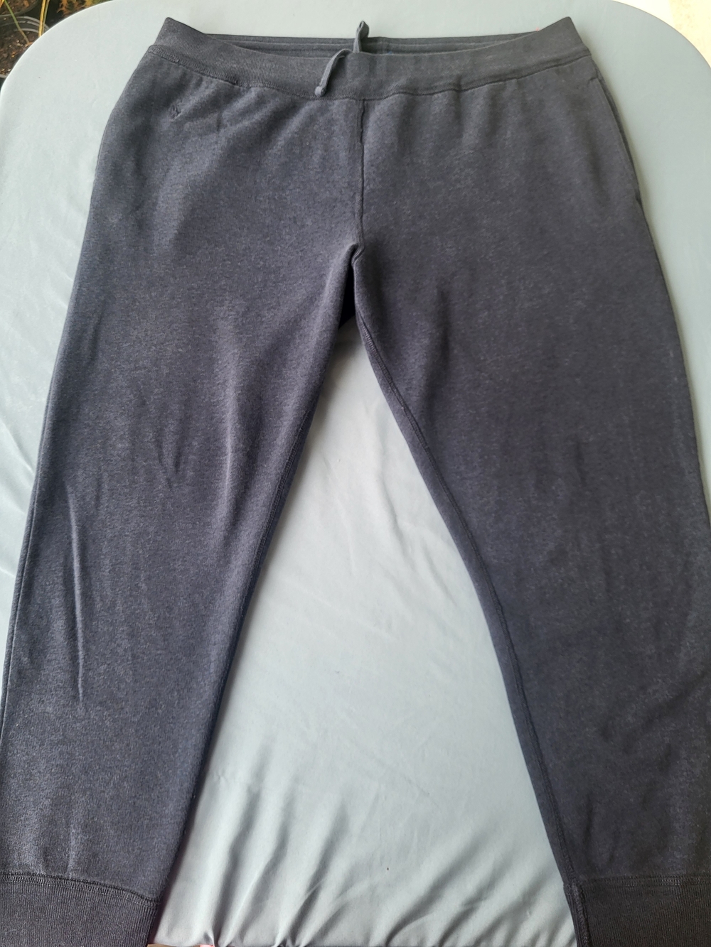Polo Ralph Lauren Charcoal Navy Fleece Joggers Size XL/TG Mens